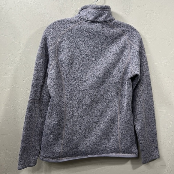Patagonia better sweater purple and gray pull over size medium - Picture 10 of 11